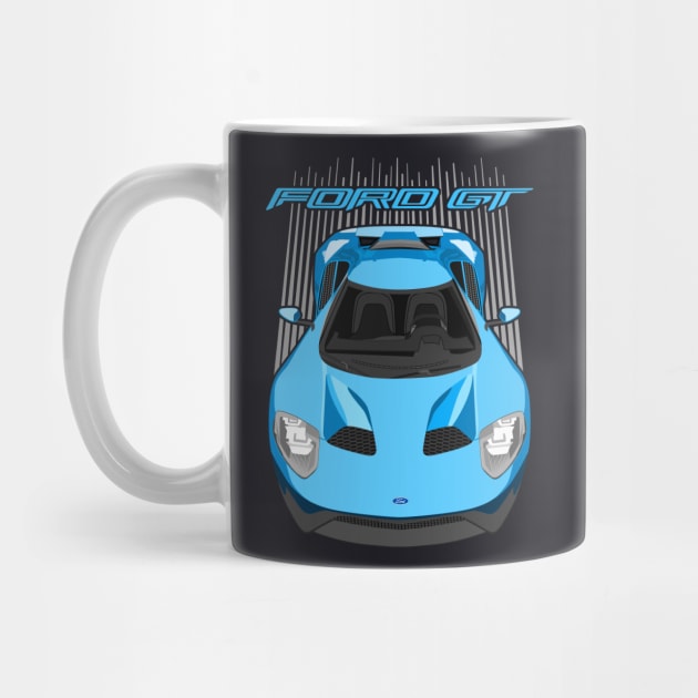 Ford GT-riviera blue by V8social